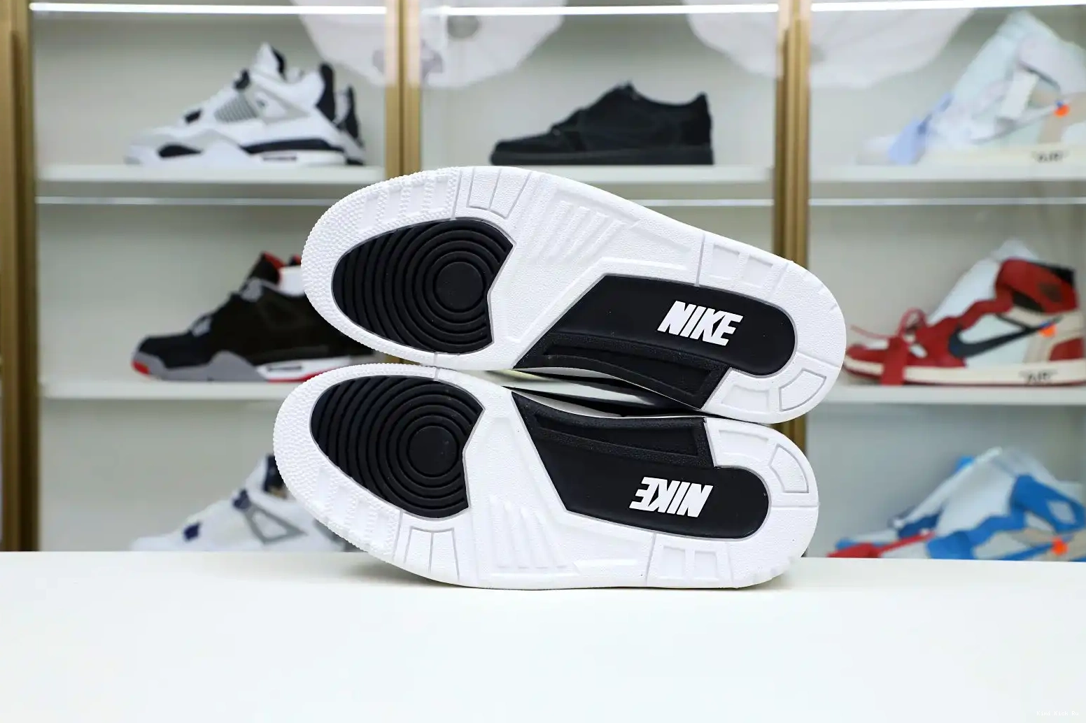 JORDAN SP 'WHITE' Kimikick X DESIGN RETRO FRAGMENT AIR 3 0718